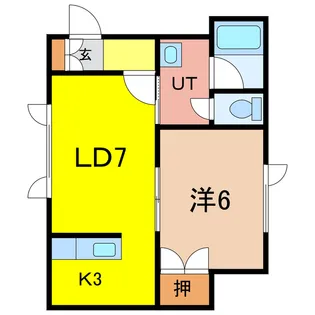 パラッツォ【1階】の間取り