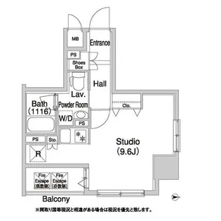 コンフォリア浅草橋DEUX【2階】の間取り