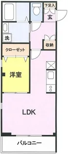 リジョイスN【2階】の間取り