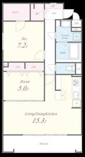 メイボーアネックス【3階】の間取り