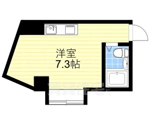 サンハウス箕面【3階】の間取り