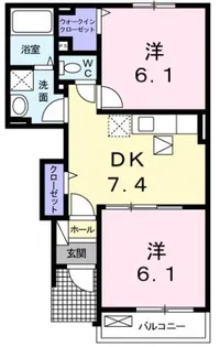 グリーンブリーズ【1階】の間取り
