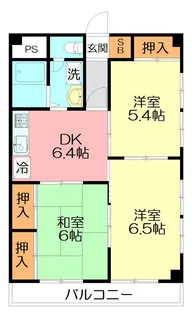 エステートピア・サンブリッジIII【1階】の間取り