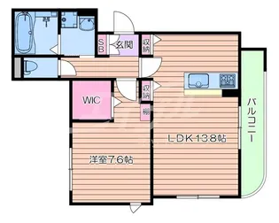 ラシーネ ローザ【1階】の間取り