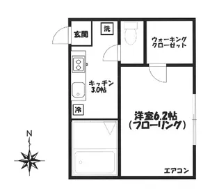 静風荘【2階】の間取り