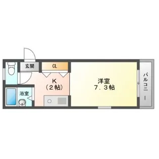 末広マンション【3階】の間取り