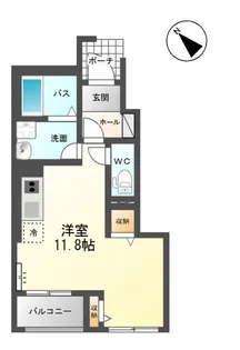 エスペランサ【1階】の間取り