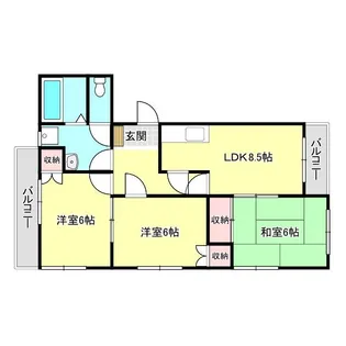 Rin berger【2階】の間取り