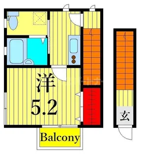 Nature【2階】の間取り
