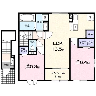 プラーム小諸IIの間取り