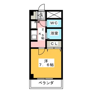 エスポアール八雲 A棟【1階】の間取り