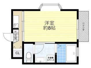 フロンティア・フィールド2【3階】の間取り