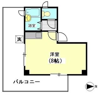 Kフラット【5階】の間取り