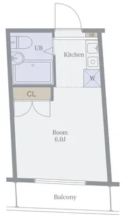 ビアメゾン三井PART22【4階】の間取り