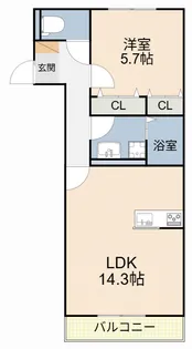 Jouer Le・Lien (ジュール ル リアン)【1階】の間取り