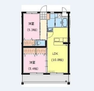 シャルテハイムIII【2階】の間取り