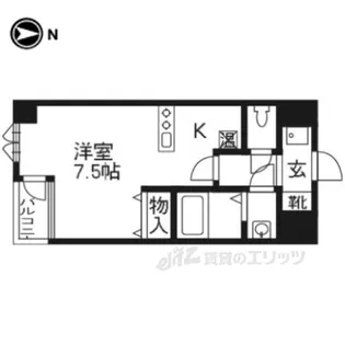 CASAFLUENTE【5階】の間取り