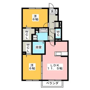 Az I B【1階】の間取り