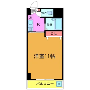 第12花園ビル【5階】の間取り