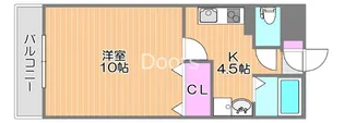グランツ・M【4階】の間取り