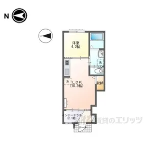 LeLien【1階】の間取り