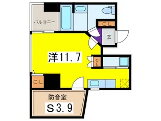 SHINKA【4階】の間取り