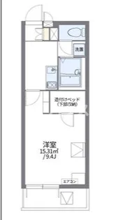 レオパレスジョセリーヌ【1階】の間取り