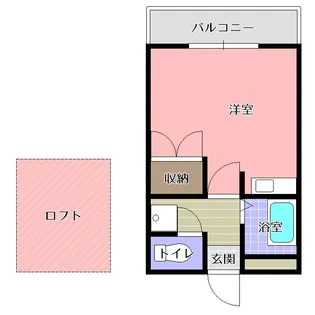 ティアドロップ【1階】の間取り