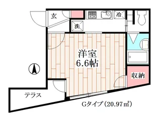 ASTEIOS【1階】の間取り
