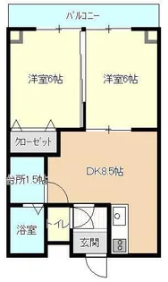 ロングライフレジデンス【3階】の間取り