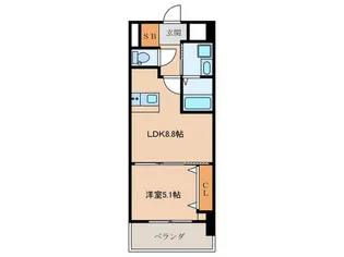 シュライン恵比寿タワーレジデンス【3階】の間取り
