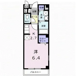スプリングフィールズ【2階】の間取り