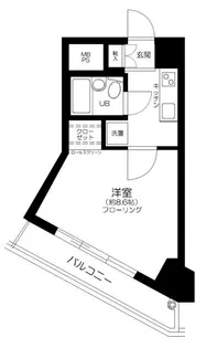 アカデミー・グローリア初穂町田合同ビル【8階】の間取り