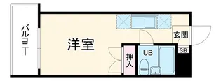 プラスパーたまプラーザ【2階】の間取り