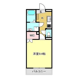 ガーデン山王台【3階】の間取り