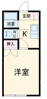 トキワハイツ【1階】の間取り