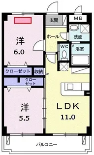 カーサ ダ・ヴィンチ【3階】の間取り