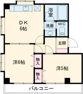 エンジェルハイム【1階】の間取り