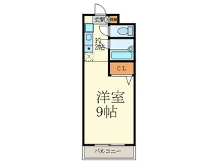 ヴィラ福田【3階】の間取り