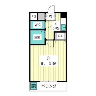 マーレア104【3階】の間取り