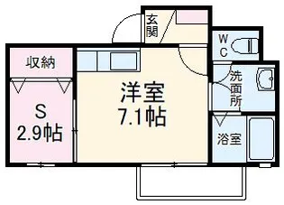 カサート浦和【2階】の間取り