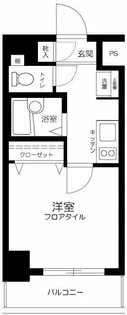 スカイコート文京茗荷谷【2階】の間取り