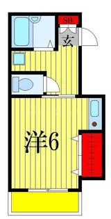 epガーデン津田沼【3階】の間取り