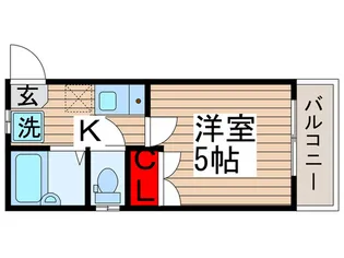 cachette【1階】の間取り