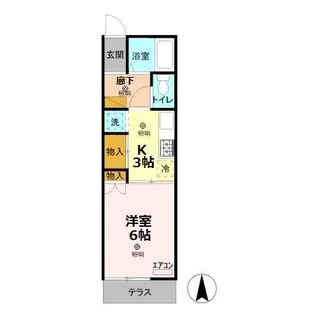 Pier21箱田【1階】の間取り