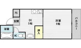 ショーエハイツ【3階】の間取り