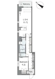 Chouette【7階】の間取り