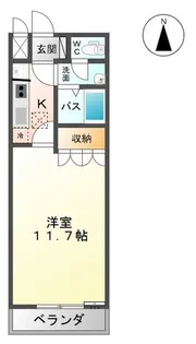 コーディアルハイム【1階】の間取り