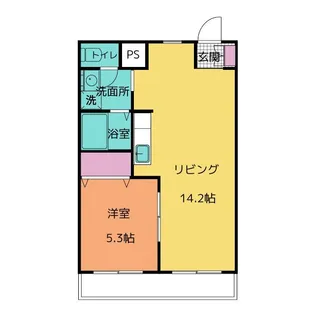 ISSA【3階】の間取り