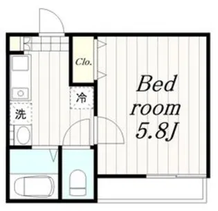 アザーレバモス百合ヶ丘【3階】の間取り